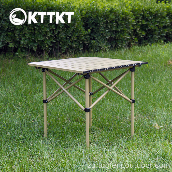 I-Outdoor ehamba ekamu le-picnic folling egg eggl roll tableⅱ